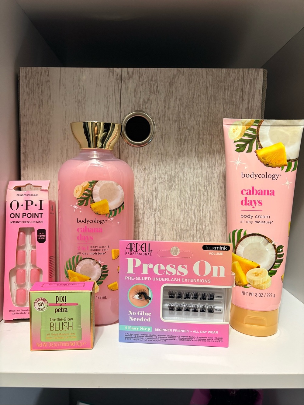 Pixi Beauty Makeup & Beauty Bundle – Blush, OPI, Ardell & Bodycology.